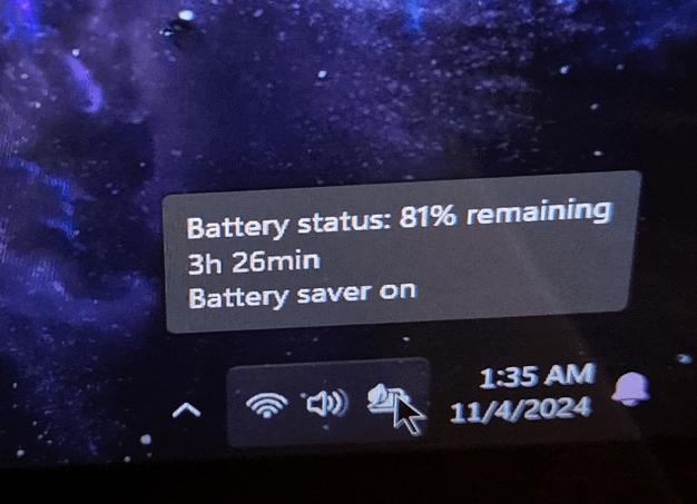 Как я продлил время работы аккумулятора ноутбука в 11 раз
